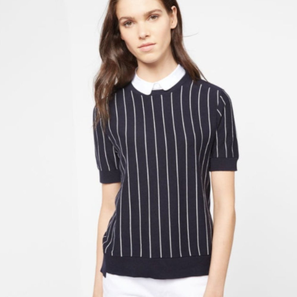 Comptoir des Cotonniers Short Sleeve Knit Sweater